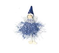Décoration de sapin de Noël avec pendentif ange ailé pour poupée