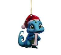 Décoration de sapin de Noël drôle 26 lettres dragons Décoration de sapin de Noël Mignon Pendentif d'arbre de Noël Décoration de la maison pour sapin de Noël Décoration