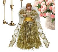 Décoration de sapin de Noël en forme d'ange | Ailes de sapin de Noël pour maison, bureau, appartement, ferme, terrasse, jardin, cour, fête de famille, réunions entre amis