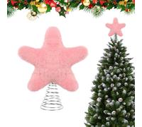 Décoration de sapin de Noël en forme d'étoile avec décorations printanières | Étoile de décoration de sapin de Noël pour ferme, saison des vacances d'hiver, Nouvel An, crèche religieuse chrétienne