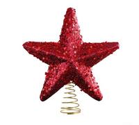 Décoration de sapin de Noël, parfaite pour embellir votre espace de vacances avec une touche d'élégance et de joie (rouge-L)