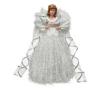 Décoration de sapin en forme d'ange, décoration saisonnière | Décoration de Noël en forme d'ange en tissu pour la maison, l'appartement, la ferme, la terrasse, le jardin, la cour