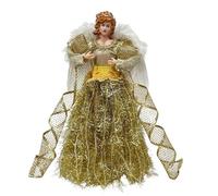 Décoration de sapin en forme d'ange, décoration saisonnière | Décoration de Noël en forme d'ange en tissu pour la maison, l'appartement, la ferme, la terrasse, le jardin, la cour