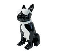 Décoration de sculpture de chien,Décoration de table Bulldog | Statue de bouledogue de table en résine | Statue décorative de chien avec lunettes de soleil, décoration de maison amusante pour chambre