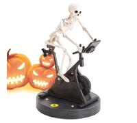 Décoration De Squelette D'Halloween - Figure Humaine Debout, Statue Effrayante Posable, Design Effrayant Détaillé | Accessoire Festif Pour Jardins, Entrées, Patios, Portes, Pièces Intérieures, Scènes