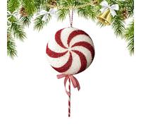 Décoration de Sucette - Sucette de Noël, Pendentif pour Dessert pour Intérieur | Tarbre de Noël Réaliste Pendentif Sucette Maison Inside Garden Ingretway Chambre Décor à Hôtel