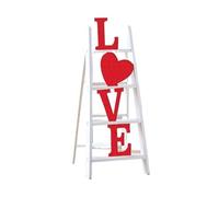 Décoration de table avec échelle de Saint-Valentin, échelle de Saint-Valentin | Échelle de décoration d'amour pour la Saint-Valentin | Échelle d'amour, décoration de bureau, mariage romantique, orneme