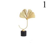 Décoration De Table De Bureau De Luuxe, Design À La Mode, Décoration De Salon, Fourniture De Maison, Porche, Ornement Artisanal En Feuille De Gingko