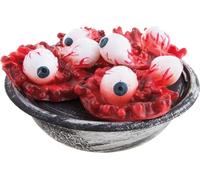 Décoration de table Halloween Bol avec oreilles noir-beige-rouge