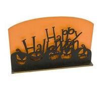 décoration de table happy halloween 12x20cm - hobi dek0271 Orange G