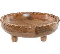 Décoration de table Home ESPRIT naturel bois de manguier colonial 25 x 25 x 9 cm
