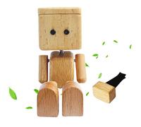 Décoration de tableau de bord de voiture - Poupée en bois | Jolie figurine de tableau de bord balançoire pour intérieur de voiture, voyage, bureau, maison, bibliothèque, salle de classe, anniversaire