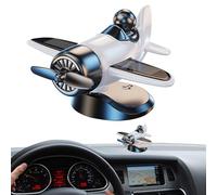 Décoration de tableau de bord | Décoration d'intérieur d'avion à énergie solaire, figurine rotative dynamique pour voiture, bibliothèque, bureau, dortoir, salle de classe, balcon, voyage, festival