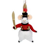 DÉCORATION DE TENSION EN LAINE - SOLDAT DE SOURIS