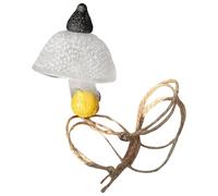 Décoration de terrarium en forme d'araignée sautante, champignon magnétique pour aquarium de reptile, cachette d'araignée sautante, pour jouer, escalade, repos, clôtures, habitats, chambres, paysages