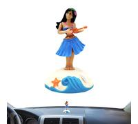 Décoration de tête de frissons - Mini poupée dansante - Voiture de dessin animé mignon - Décoration d'intérieur pour road trip, bar de plage, table basse, bibliothèque, chambre à coucher, bureau de