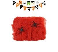 Décoration de toile, toile d'araignée décorative, toiles d'araignées | Réalistes d'Halloween - Fournitures multifonctionnelles pour festival, toiles d'araignées de bonne adhérence pour l'intérieur
