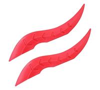 Décoration de toit agressive, véhicule en corne de dragon, décoration de voiture de 14,57 x 2,95 x 1,97 pouces sans installation de perceuse, accessoire extérieur portable, style automatique avec un d