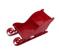 Décoration De Traîneau Du Père Noël - Sculpture Décorative En Traîneau, Pièce De Décoration De Table D'hiver Confortable, Design De Figurine De Vacances Élégant | Ravissant Accessoire De Célébration P