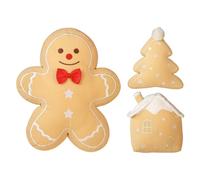 Décoration De Vacances D'hiver - Renne Mignon Avec En Peluche Avec Nœud Papillon, Cadeau D'animal En Peluchee Doux, Jouet De Décoration D'intérieur Enn Peluche, Décorationn De Canapé, De Bureau