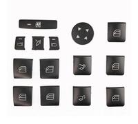 décoration de voiture Compatible avec Benz pour C180 2011 2012 2013 2014 Autocollants de réparation de bouton d'interrupteur de fenêtre de voiture