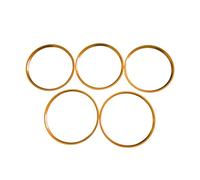 DéCoration de Voiture Compatible avec Benz pour Classe B 2011 2012 2013 2014 2015 2016 2017 2018 2019 Voiture Climatiseur Sortie D'aération Garniture Anneau Décor Autocollant Couverture (Size : 1)