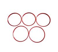 DéCoration de Voiture Compatible avec Benz pour Classe B 2011 2012 2013 2014 2015 2016 2017 2018 2019 Voiture Climatiseur Sortie D'aération Garniture Anneau Décor Autocollant Couverture (Size : 3)