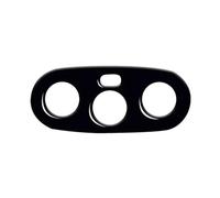 décoration de voiture Compatible Avec Mini Pour Cooper Pour R50 R53 2002 2003 2004 Autocollant Couverture Panneau Commande Rétroviseur Console Centrale Accessoires Auto(Black1)