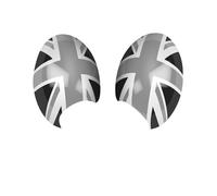 Décoration de voiture Compatible Avec Mini Pour Cooper R55 R56 R57 R58 R59 R60 R61, Coque De Rétroviseur Extérieur De Voiture(Color 2,Electric)