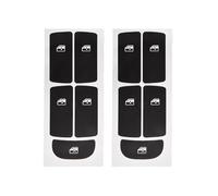 décoration de voiture Compatible avec SAAB pour 9-3 2003 2004 2005 2006 2007 2008 2009 2010 2011 2012 Autocollant de réparation de bouton de voiture AUTOCOLLANTS DE BOUTONS DE COMMANDE