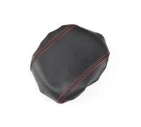 Décoration de voiture Couvercle De Console Centrale En Cuir Microfibre Pour Voiture, Garniture Boîte D'accoudoir Pour Mazda 6 2006 - 2015(Black-red line)