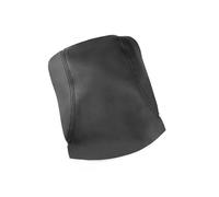 Décoration de voiture Couvercle de Console centrale voiture en cuir microfibre noir, garniture autocollante pour boîte d'accoudoir Pour X-Trail Rogue 2014-2020