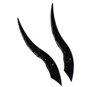 Décoration de voiture | Modifier Cornes Dragon pour Voiture - 2 Pièces pour Modifier Halloween Berline Cortège Mariage Fête Route | Auto Forme Corne Dragon Gothique