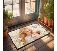 Décoration d'entrée d'entrée pour la fête des mères : un hommage sincère à l'amour maternel paillasson trucs pour votre chambre Accessoires pour homme (50 x 80 cm)