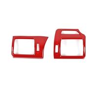 Décoration Des Bouches D'aération Climatisation Des Deux Côtés Console Centrale Pour 4Runner 2010 UP(Red)