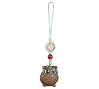 Décoration des clés de tête de chouette, STRAPE DE CHARME TÉLÉPHONE