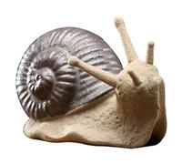 Décoration d'escargots en céramique mini ornements d'escargots mignons jardin micro paysage escargot ornements de figurine jardinage escargots intérieur décor extérieur 0,79x1,26x1,77 pouce style