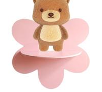 Décoration d'étagère flottante de fleurs - Présentoir mural en bois boho pour chambre d'enfant chambre à coucher pour filles | Mignon petites étagères suspendues Organisateur décoratif