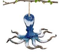 Décoration d'été pour arbre de Noël - Décoration de sapin de Noël en résine - Thème - Décoration d'intérieur de voiture - Côte d'été - Pour petite fête d'arbre