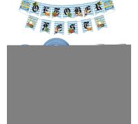 Décoration d'événement Oktoberfest | Bannières de décorations d'événement sur le thème de l'Oktoberfest - Couleurs vives bleues et blanches pour jardin, cour, pelouse, tente, plage