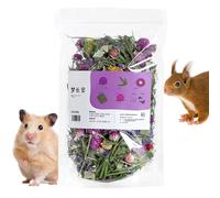 Décoration d'habitat de literie de fleurs, contrôle des odeurs de litière de hamster | Litière de hamster à fleurs séchées,Contrôle des odeurs Habitat Decor Sprays Accessoires pour animaux de compagni