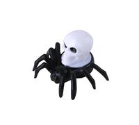 Décoration d'Halloween 2026 - Lampe de décoration d'Halloween - Accessoires de fête - Bougie LED - Veilleuse - Lampe de bureau - Atmosphère effrayante - Fonctionne avec piles - Lumière vacillante