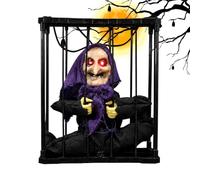 Décoration d'halloween Animée Yeux électriques Lumineux à Effet sonore