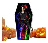 Décoration d'Halloween - Collection festive effrayante avec effrayant | Squelette dansant en décoration pour les collectionneurs, les amateurs, les propriétaires de maison, le jardin