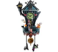 Décoration d'Halloween,Horloge murale Coucou L'Étrange Noël-Horloge murale,pour la décoration de la maison