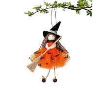 Décoration d'halloween Sorcière Pendentif de Porte Accrochable Effrayant