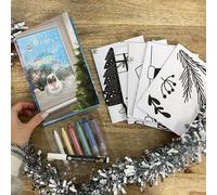 Décoration d'hiver pour fenêtres