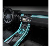 Décoration d'intérieur Car Interior Center Console Transparent TPU Protective Film Anti-Scratch Repair refit,for Land Range Rover Evoque 2015-2018