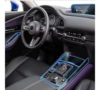 Décoration d'intérieur Film de protection intérieur en TPU réparation anti-rayures écran navigation du panneau d'engrenage la console centrale voiture LHD, pour CX30 2020-2024