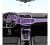 Décoration d'intérieur Film de protection transparent en TPU pour console centrale intérieure voiture, autocollant anti-rayures, écran LCD, pour Audi Q3 Sportback 2020-2024